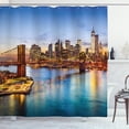 thumbnail image 1 of Ambesonne United States Shower Curtain, New York City, 69"Wx75"L,, 1 of 3