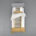 thumbnail image 1 of Ambesonne Urban Bedding Set 3 Pcs, Modern Spanish Shutter, Twin, Brown White, 1 of 3