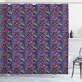 thumbnail image 1 of Ambesonne Urban Shower Curtain, Abstract Scuffed Drop Sprays, 69"Wx75"L, Multicolor, 1 of 5