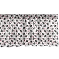 thumbnail image 1 of Ambesonne Valentine's Day Window Valance, Cupid Angels Hearts, 54" X 18", Charcoal Grey Vermilion, 1 of 3