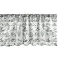 thumbnail image 1 of Ambesonne Vegetable Art Valance Pack of 2, Vegetarian Harvest, 42"X18", Black and White, 1 of 3