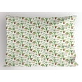 thumbnail image 1 of Ambesonne Vegetable Pillow Sham, Eating Greens Veggie Love, 26" X 20", Multicolor, 1 of 2