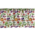 thumbnail image 1 of Ambesonne Vegetable Window Valance, Autumn Harvest Sketching, 54" X 18", Multicolor, 1 of 3