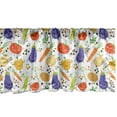 thumbnail image 1 of Ambesonne Vegetable Window Valance, Cartoon Pattern, 54" X 18", Multicolor, 1 of 3