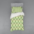 thumbnail image 1 of Ambesonne Victorian Bedding Set 3 Pcs, Floral Damask Baroque, Twin, Green Mint, 1 of 3