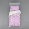 thumbnail image 1 of Ambesonne Victorian Bedding Set 3 Pcs, Floral Lavender Bloom, Twin XL, Fuchsia, 1 of 3