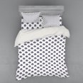 thumbnail image 1 of Ambesonne Victorian Bedding Set 4 Pcs, Monochrome Vintage, Queen, Dark Indigo White, 1 of 3