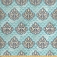 thumbnail image 1 of Ambesonne Victorian Fabric by the Yard Upholstery, Rococo Era Designs, 5 Yards, Pale Blue Ivory, 1 of 4