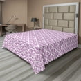 thumbnail image 1 of Ambesonne Victorian Flat Sheet, Floral Lavender Bloom, Queen Size, Fuchsia, 1 of 1