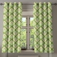 thumbnail image 1 of Ambesonne Victorian Grommet Curtain, Floral Damask Baroque, 50" x 63", Green Mint, 1 of 6