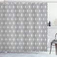 thumbnail image 1 of Ambesonne Victorian Shower Curtain, Dual Linked Bound, 69"Wx84"L, White, 1 of 3