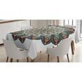 thumbnail image 1 of Ambesonne Victorian Tablecloth Rectangular Table Cover, Mandala, 60"x90", Multicolor, 1 of 3