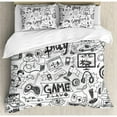 thumbnail image 1 of Ambesonne Video Games Duvet Cover Set, 1 of 3