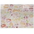 thumbnail image 1 of Ambesonne Video Games Jigsaw Puzzle Durable Cardboard, Monochrome Gaming 90s, 1000 pcs, Pale Orange, 1 of 5