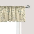thumbnail image 1 of Ambesonne Vintage Airplane Window Valance, Jet Airliners, 54" X 18", Multicolor, 1 of 3