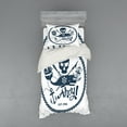 thumbnail image 1 of Ambesonne Vintage Bedding Set 3 Pcs, Nautical Pirate Skull, Twin XL, Dark Blue White, 1 of 3