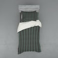 thumbnail image 1 of Ambesonne Vintage Bedding Set 3 Pcs, Victorian Curls Swirls, Twin, Sea Green Dried Rose, 1 of 2