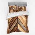 thumbnail image 1 of Ambesonne Vintage Bedding Set 4 Pcs, Grunge Nature Gardening, Queen, Brown, 1 of 3