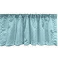 thumbnail image 1 of Ambesonne Vintage Blue Window Valance, Diagonal Circles, 42" x 12", Pale Blue White, 1 of 3