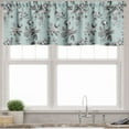 thumbnail image 1 of Ambesonne Vintage Botany Valance Pack of 2, Pastel Tone Bouquet, 54"X12", Seafoam Grey, 1 of 1