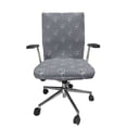 thumbnail image 1 of Ambesonne Vintage Cherry Office Chair Cover Stretchable High Back, Fruits with Dots Art, Purpleblue Pale Eggshell, 1 of 6