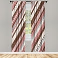 thumbnail image 1 of Ambesonne Vintage Curtains, Grungy Background Abstract, Pair of 28"x95", Pale Tan, 1 of 2