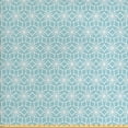 thumbnail image 1 of Ambesonne Vintage Fabric by the Yard Upholstery, Geometrical Floral Motif, 10 Yards, Pale Blue and Pearl, 1 of 4
