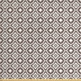 thumbnail image 1 of Ambesonne Vintage Fabric by the Yard Upholstery, Oriental Floral Design, 3 Yards, White and Taupe, 1 of 4