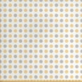 thumbnail image 1 of Ambesonne Vintage Fabric by the Yard Upholstery, Shabby Colored Dots, 3 Yards, Cadet Blue Orange White, 1 of 4