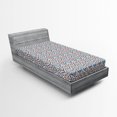 thumbnail image 1 of Ambesonne Vintage Fitted Sheet, Floral Patterns, Twin XL Size, Multicolor, 1 of 2