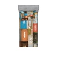thumbnail image 1 of Ambesonne Vintage Fitted Sheet & Pillow Sham Set, Nostalgic Door Numbers, Twinxl, Multicolor, 1 of 2