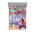 thumbnail image 1 of Ambesonne Vintage Fitted Sheet & Pillow Sham Set, Old Torn Poster Effect, Full, Yellow Blue, 1 of 3