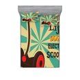thumbnail image 1 of Ambesonne Vintage Fitted Sheet & Pillow Sham Set, Pop Art Starburst Beams, Queen, Multicolor, 1 of 3