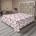 thumbnail image 1 of Ambesonne Vintage Flat Sheet, Blooming Garden Flowers, Full Size, Multicolor, 1 of 1