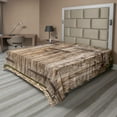thumbnail image 1 of Ambesonne Vintage Flat Sheet, Old Oak Steel Door, Queen Size, Tortilla, 1 of 1