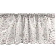 thumbnail image 1 of Ambesonne Vintage Mr Mrs Window Valance, Pastel Wedding Theme, 54" X 18", Ivory, 1 of 3