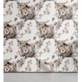 thumbnail image 1 of Ambesonne Vintage Peel & Stick Wallpaper for Home, Autumn Flower Bouquets Art, 13"x36", Cocoa Grey Pale Brown, 1 of 6