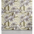 thumbnail image 1 of Ambesonne Vintage Peel & Stick Wallpaper for Home, Lily Flowers Leaves Pattern, 13"x100", Olive Green Pale Camel, 1 of 5