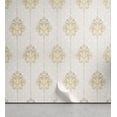 thumbnail image 1 of Ambesonne Vintage Peel & Stick Wallpaper for Home, Ornamental Tracery Dots, 13"x72", Earth Yellow White, 1 of 6