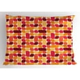 thumbnail image 1 of Ambesonne Vintage Pillow Sham, Bauhaus Geometric Retro, 26" X 20", Multicolor, 1 of 2