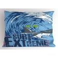 thumbnail image 1 of Ambesonne Vintage Pillow Sham, Extreme Sports Retro, 26" X 20", Blue and Dark Blue, 1 of 2