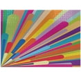 thumbnail image 1 of Ambesonne Vintage Rainbow Jigsaw Puzzle Durable Cardboard, Burst of Lines, 1000 pcs, Multicolor, 1 of 1