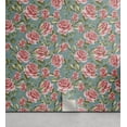 thumbnail image 1 of Ambesonne Vintage Roses Peel & Stick Wallpaper for Home, English Garden Love, 13"x72", Cadet Blue Pale Pink, 1 of 5