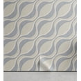 thumbnail image 1 of Ambesonne Vintage Rustic Peel & Stick Wallpaper for Home, Diagonal Waves Print, 13"x72", Grey and Pale Almond Green, 1 of 5
