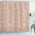 thumbnail image 1 of Ambesonne Vintage Shower Curtain, Classic Floral Swirls Print, 69"Wx75"L, Pale Almıond, 1 of 4