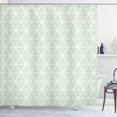 thumbnail image 1 of Ambesonne Vintage Shower Curtain, Classical Art Nouveau Print, 69"Wx70"L, Pale Green, 1 of 3