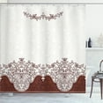 thumbnail image 1 of Ambesonne Vintage Shower Curtain, Floral Persian Design, 69"Wx70"L, Beige Brown, 1 of 5
