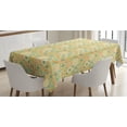 thumbnail image 1 of Ambesonne Vintage Tablecloth Rectangular Table Cover, Italian Floral Pattern, 60"x90", Multicolor, 1 of 4