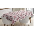 thumbnail image 1 of Ambesonne Vintage Tablecloth Rectangular Table Cover, Retro Women Fashion, 60"x90", Pale Pink, 1 of 4