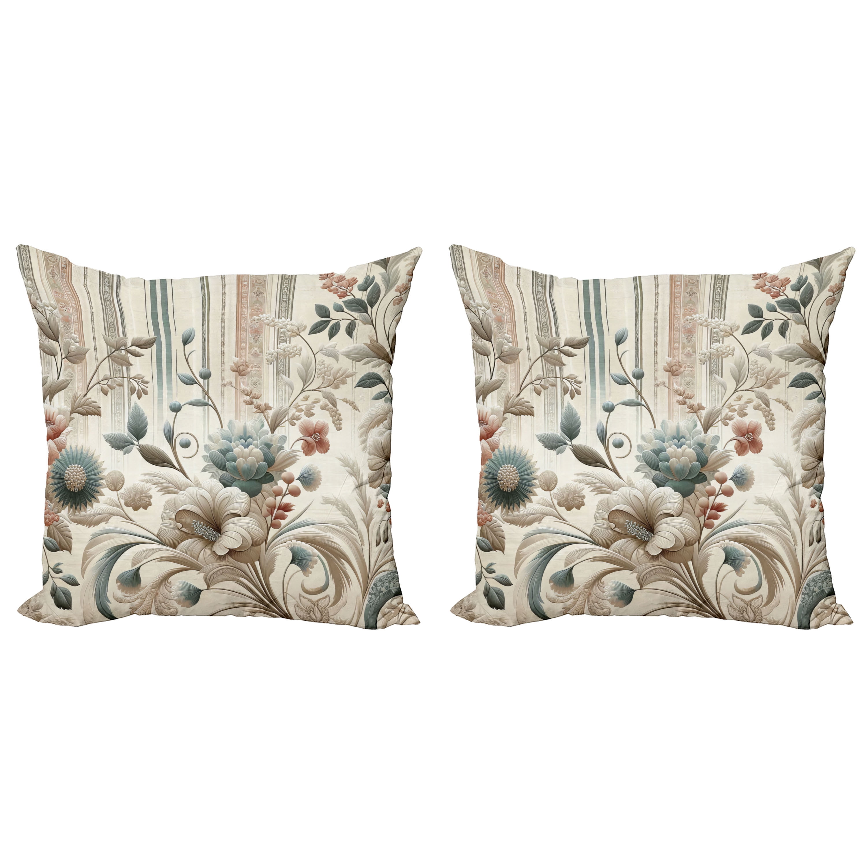 Ambesonne Reversible Pillow Cover (Set of 2)
